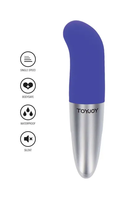 Міні-вібратор ToyJoy Viberette G-Spot, 12 см (фіолетовий)