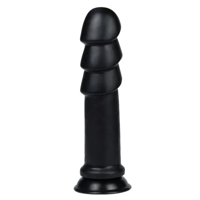 Lovetoy King Sized Anal Ripples - Dildo, Czarny, 28.5 cm