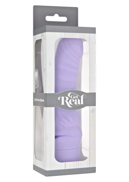 Вибратор Get Real Mini Classic G-spot, 18.2 см (фиолетовый)