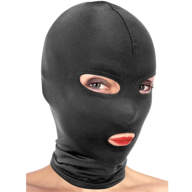 Маска Fetish Tentation Open Mouth and Eyes Hood, One Size (черный)