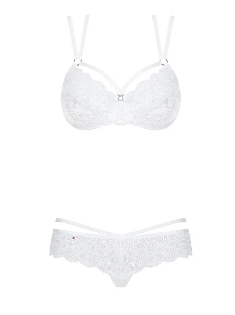 Obsessive 860-Set-1 - Komplet bielizny, L/XL