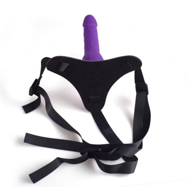 Страпон Toyz4lovers Cintura, 14 см (фиолетовый)
