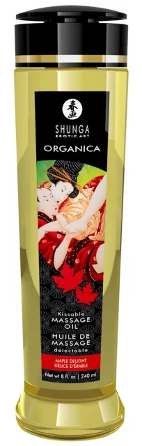 Массажное масло Shunga Organica Maple Delight, 240 мл