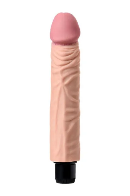 Toyfa Real Vibrator - Wibrator, W kolorze cielistym, 22.5 cm