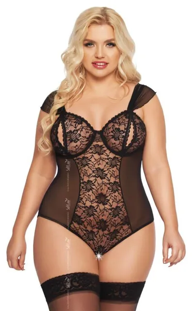 Боди Softline Dora, 3XL (черный)