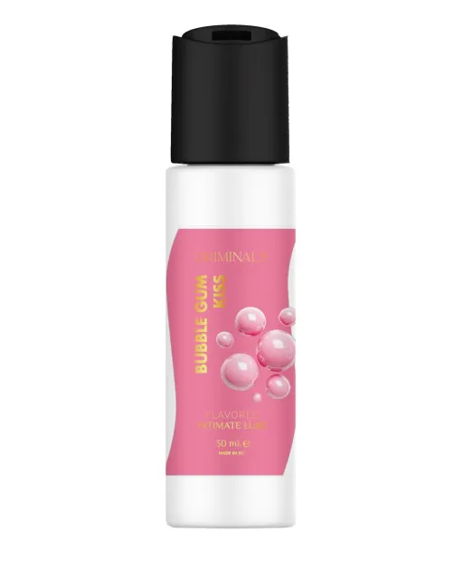 Driminals Kiss - Lubrykant na bazie wody, Bubblegum, 30 ml