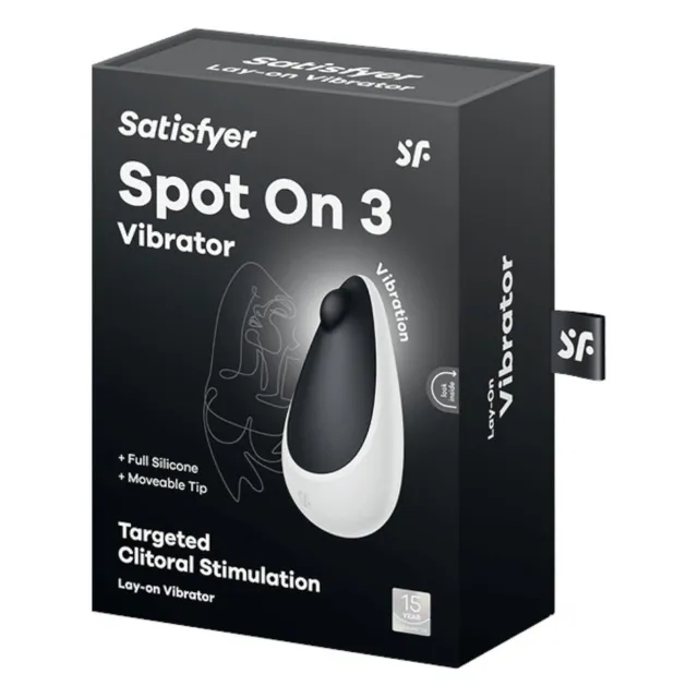 Вибратор для клитора Satisfyer Spot On 3 (черный)