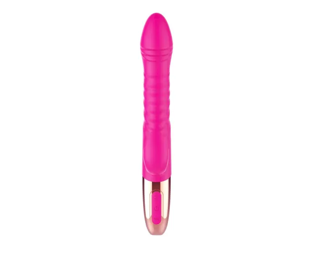 Вибратор-кролик B - Series Magic Rechargeable Thrusting, 19 см (розовый)