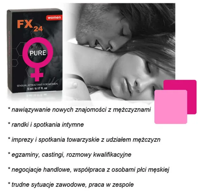Женские духи с феромонами FX24 (нейтральный), 5 мл