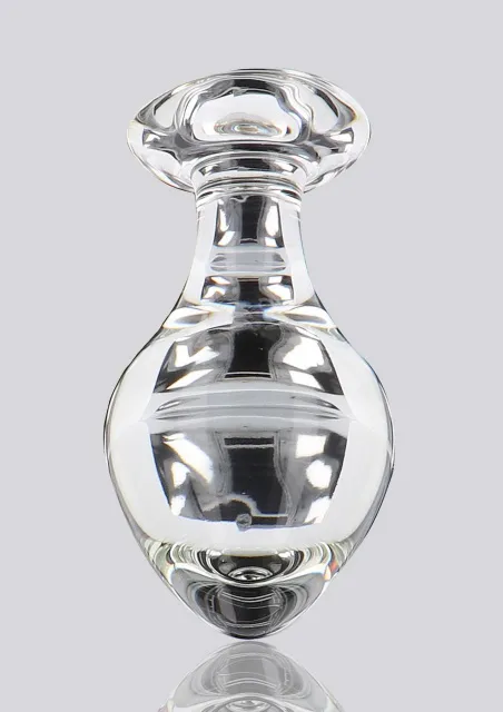 Анальна пробка Glass Worxx Brilliant Star, 9 см (прозорий)
