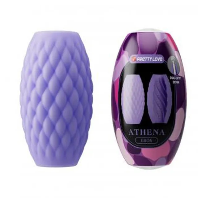 Мастурбатор Pretty Love Athena Eros, 7.6 см (фіолетовий)