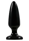 NS Novelties Pleasure Plug Medium - Korek analny, Czarny, 12, 7 cm