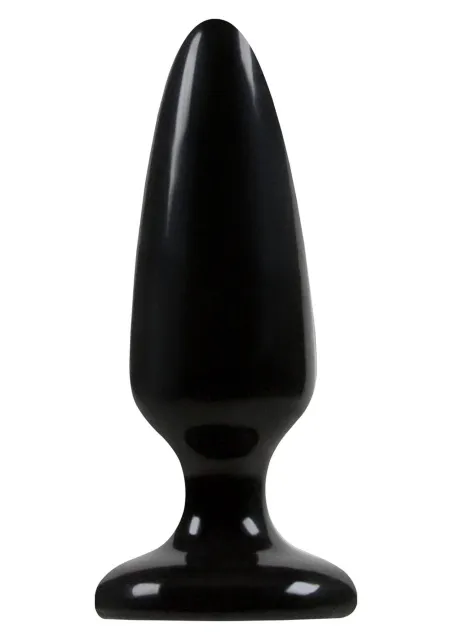 NS Novelties Pleasure Plug Medium - Korek analny, Czarny, 12, 7 cm