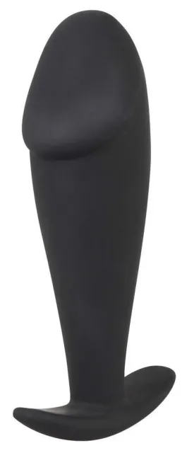 Black Velvets Butt Plug - Korek analny, Czarny, 10 cm