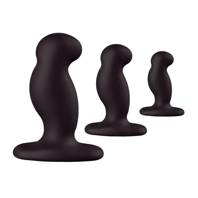 Набор анальных пробок Nexus Anal Starter Kit, 3 шт (черный)