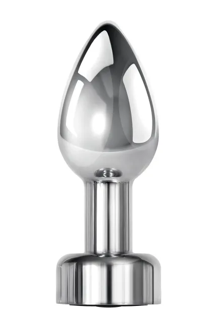 Gender X Rockin Metal Plug - Korek analny, Srebro, 9.2 cm