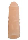 Nature Skin Penis Sleeve - Nakładka na penisa, W kolorze cielistym, 15, 5 cm
