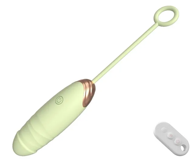 Виброяйцо B-Series Fox Love Egg, 21 см (зеленый)