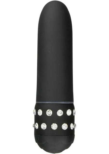 TOYJOY Diamond Petit Vibe - Wibrator, Czarny, 11 cm