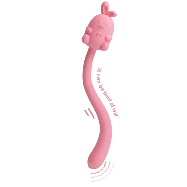 Вибратор Pretty Love Cute Bunny, 14.2 см (розовый)