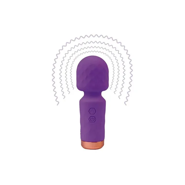 Мини-вибратор Fantasy Eros wand, 11.5 см (фиолетовый)