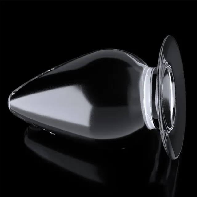 Анальная пробка Lovetoy Flawless Clear, 11,5 см (прозрачный)