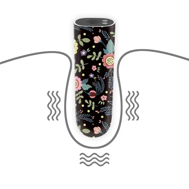 Вибратор для клитора Lovetoy Diana Massager, 8.5 см (черный)