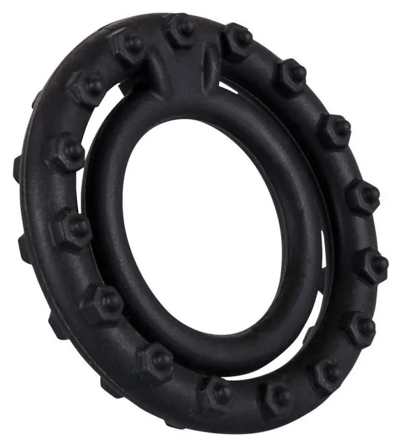 Ерекційне кільце You2Toys Steely Cockring, 3,7 см (чорний)