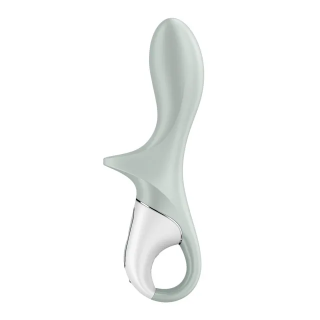 Анальный вибратор Satisfyer Air Pump Booty 3, 19 см (зеленый)