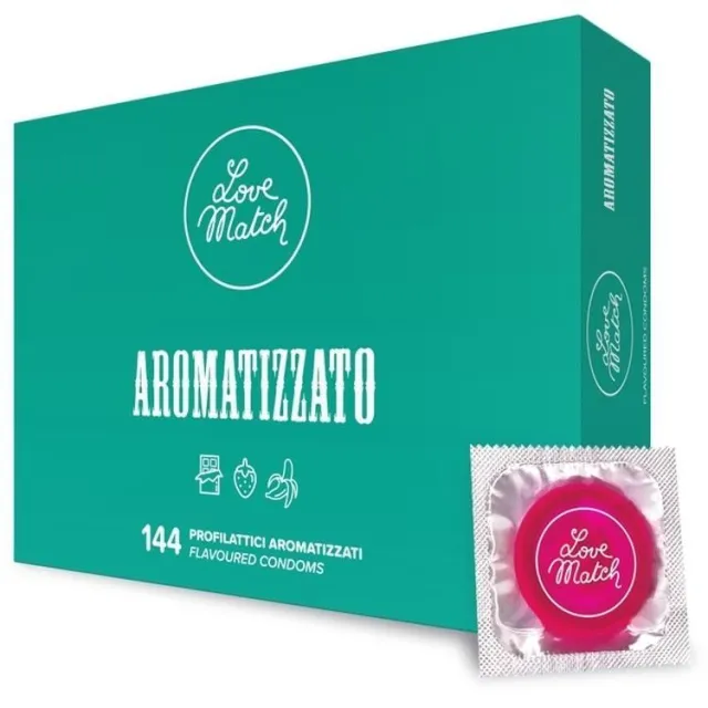 Презервативы Love Match Arromatizato, 144 шт