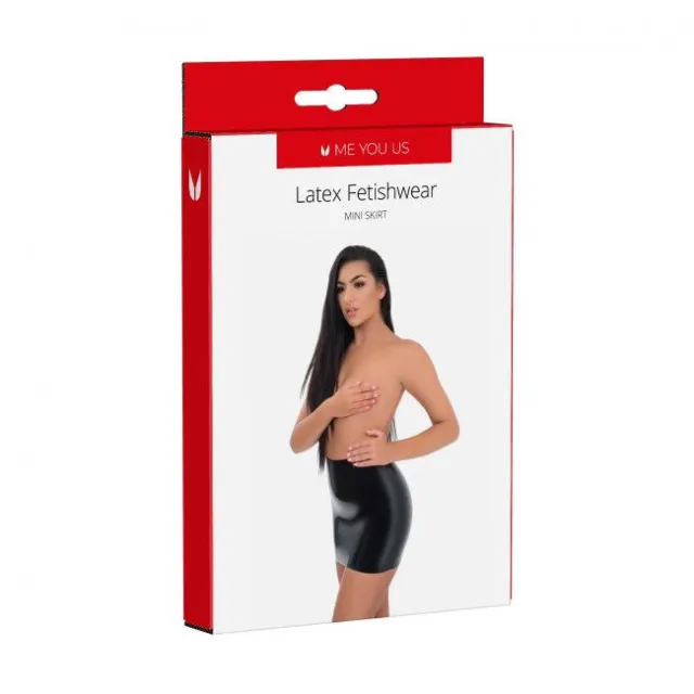 Me You Us Latex Mini Skirt - Spódnica, S