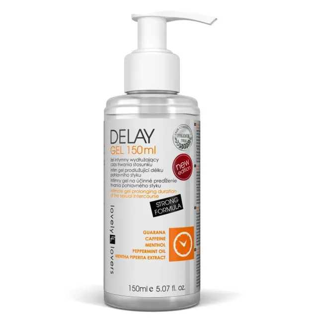 Lovely Lovers Delay Gel - Żel, Bezzapachowy, 150 ml
