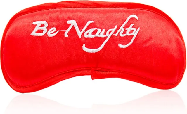 Маска на глаза Fetish Fever Be Noughty (красный)