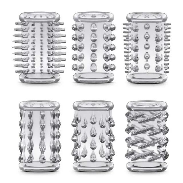 Blush Stay Hard Cock Sleeve Kit - Nakładka na penisa, Przezroczysty, 5 cm