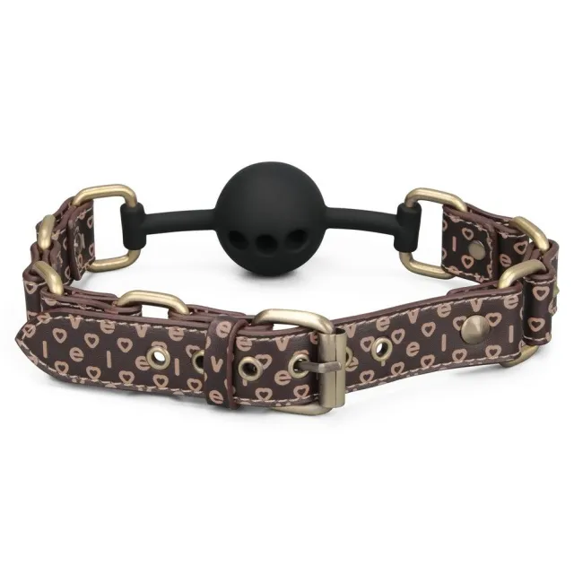 Кляп Knebel Rebellion Reign Ball Gag (черный)