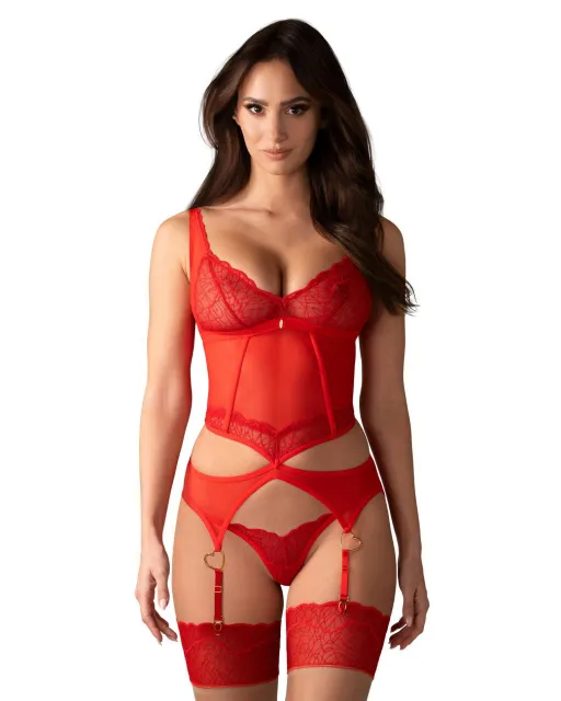 Obsessive Cupide Desir - Komplet, XXL/XXXL