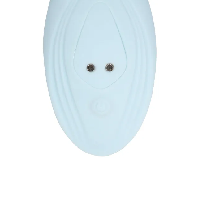 Вибратор в трусики Loveline Arctic Blue, 8.5 см (голубой)