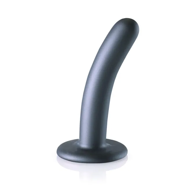 Фаллоимитатор Ouch! Smooth G-Spot Dildo 5'', 12.4 см (серый)