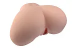 B - Series Lyla Bottock 03 - Realistyczny masturbator, W kolorze cielistym, 23 cm