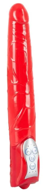 Вібратор Red Push, 19,5 см (червоний)
