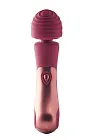 Вибромассажер Dream Toys Dinky Curved Wand Jacky O, 23 см (бордовый)