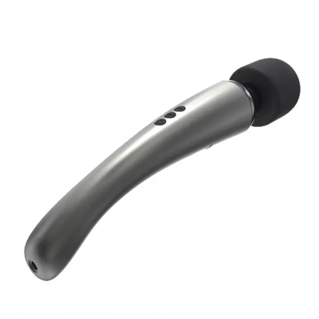 Класичний вібратор Dorcel Megawand, 29,5 см (сірий)