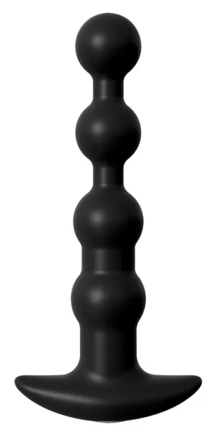 Pipedream Anal Fantasy Elite Collection Rechargeable Anal Beads - Korek analny, Czarny, 17 cm
