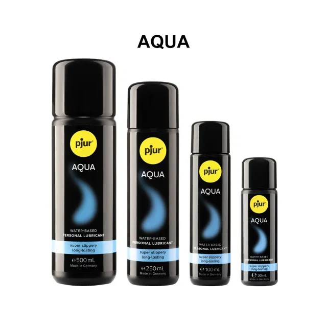 pjur Aqua - Lubrykant na bazie wody, Bez smaku, 500 ml