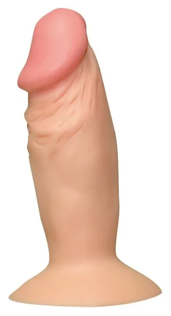 You2Toys Black & White - Korek analny z przyssawką, W kolorze cielistym, 11, 5 cm