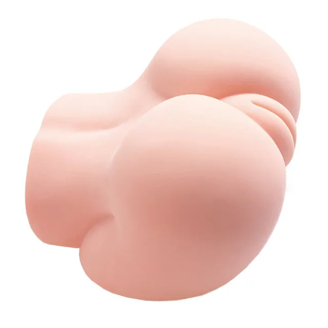 Kokos Angel.2 White & Oriental - Masturbator, W kolorze cielistym, 16 cm