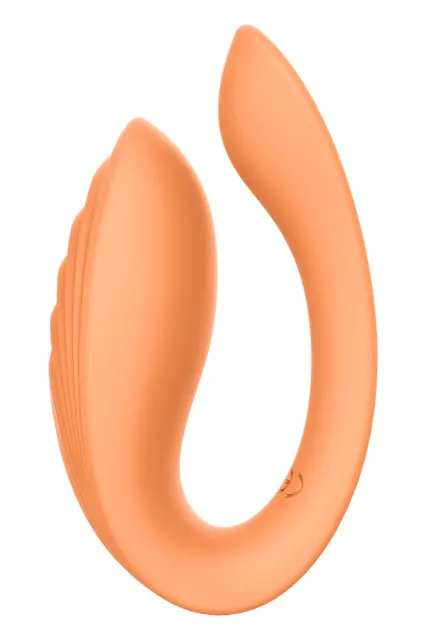 Dreamtoys Glam Couples Vibrator - Wibrator, Pomarańczowy, 8.5 cm