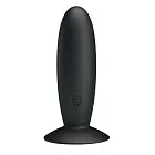 Анальна пробка Pretty Love Butt Plug Massager, 11 см (чорний)
