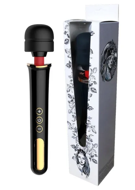 Вібромасажер B - Series Magic Super Powerful, 33 см (чорний)