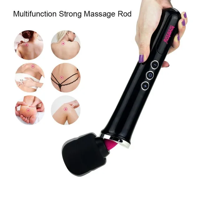 Вібратор Lovetoy Training Master Ultra Powerful Body Wand, 32 см (чорний)